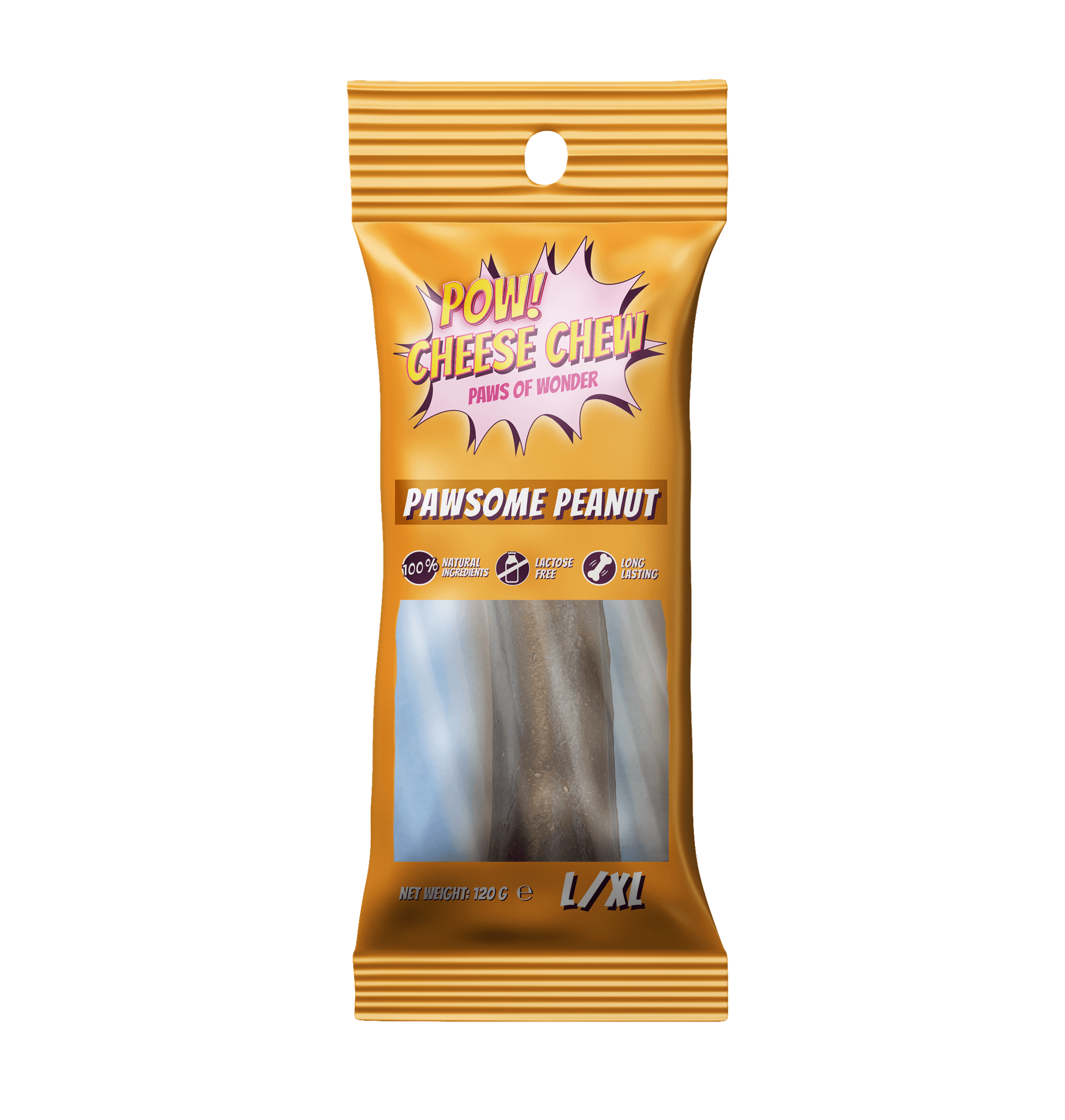 Cheese Chew Peanut L/XL (10 Pack)