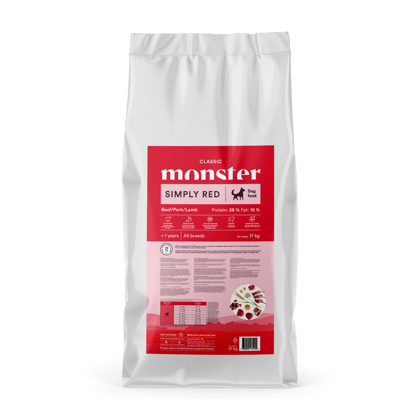 Monster Dog Classic Simply Red