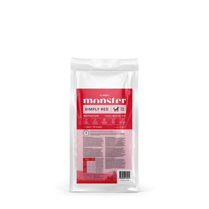 Monster Dog Classic Simply Red