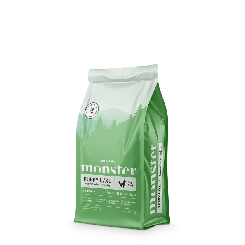 Monster Grain Free Puppy Large Lamb/Duck
