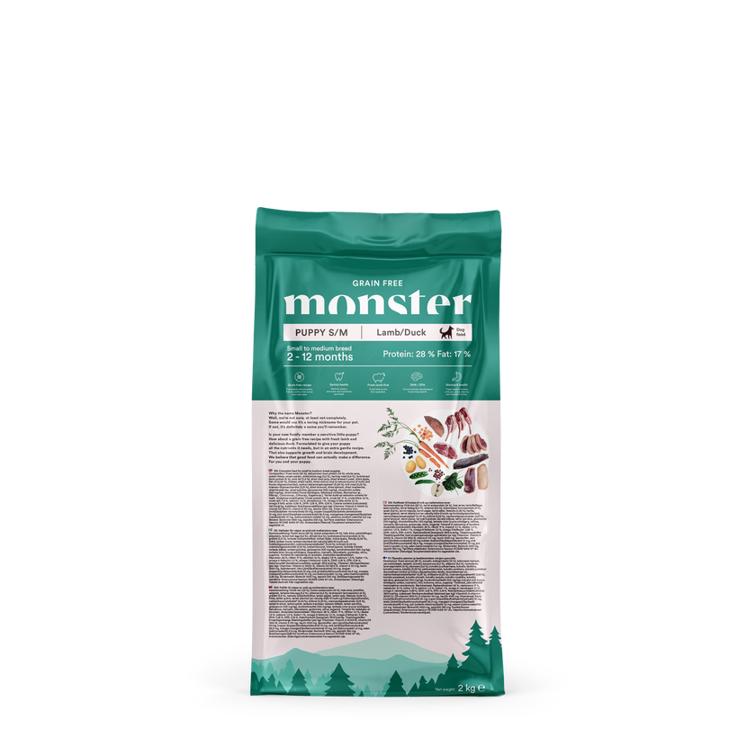 Monster Grain Free Puppy S/M