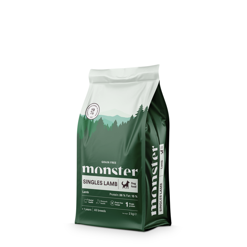 Monster Grain Free Singles Lamb
