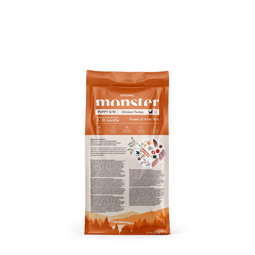 Monster Original Puppy Small & Medium