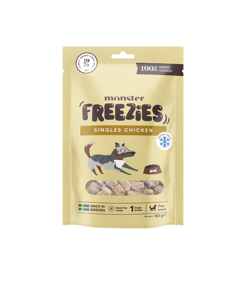 Monster Freeze Dried Treats Singles Chicken