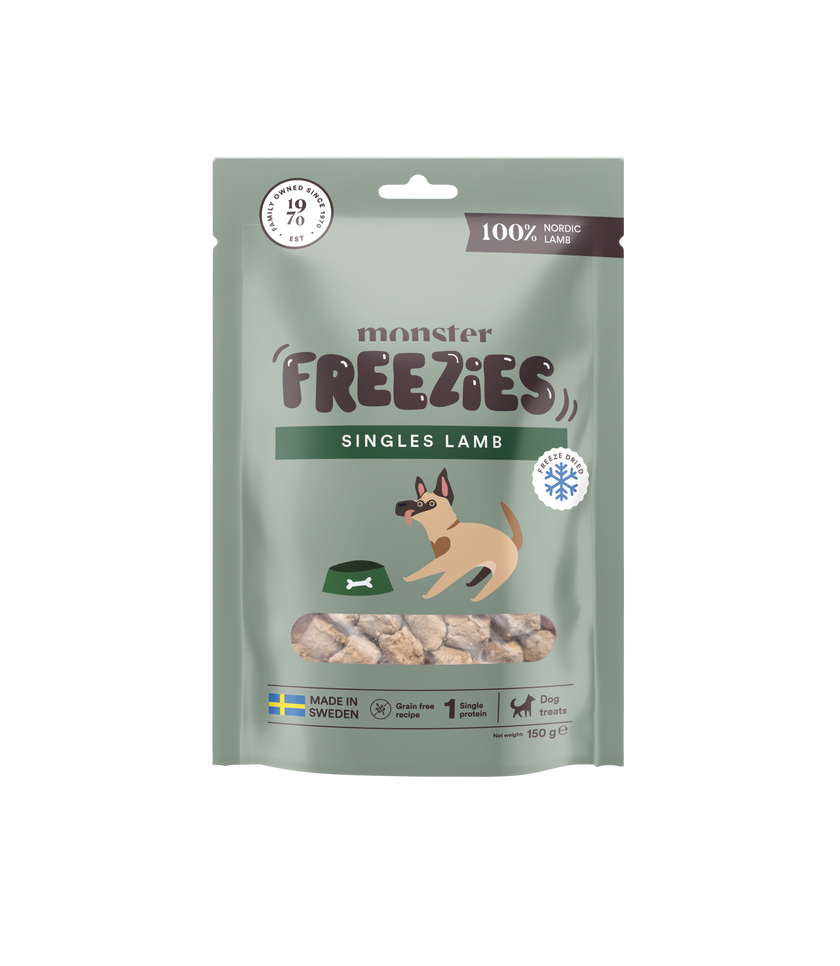 Monster Freeze Dried Treats Singles Lamb