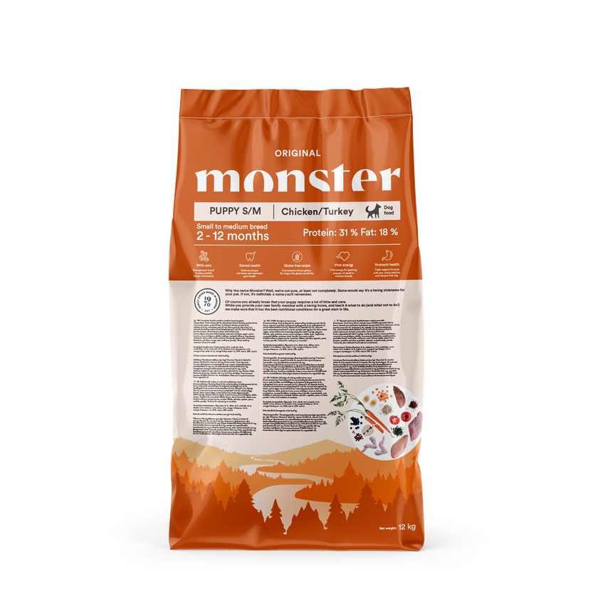 Monster Original Puppy Small & Medium