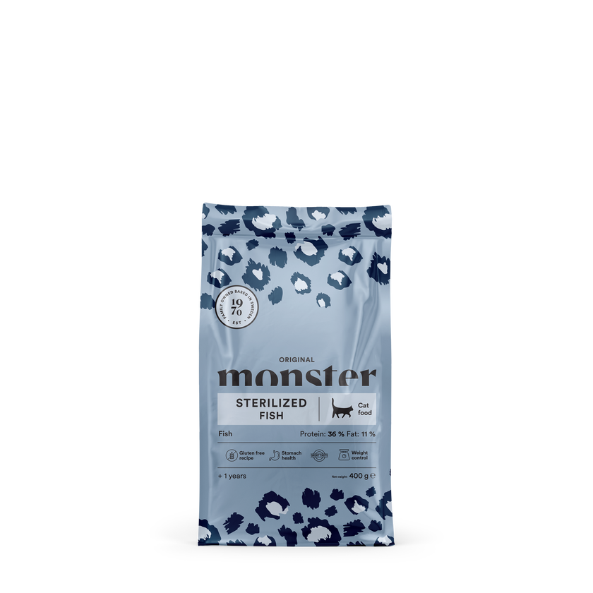 Monster Cat Original Sterilized Fish