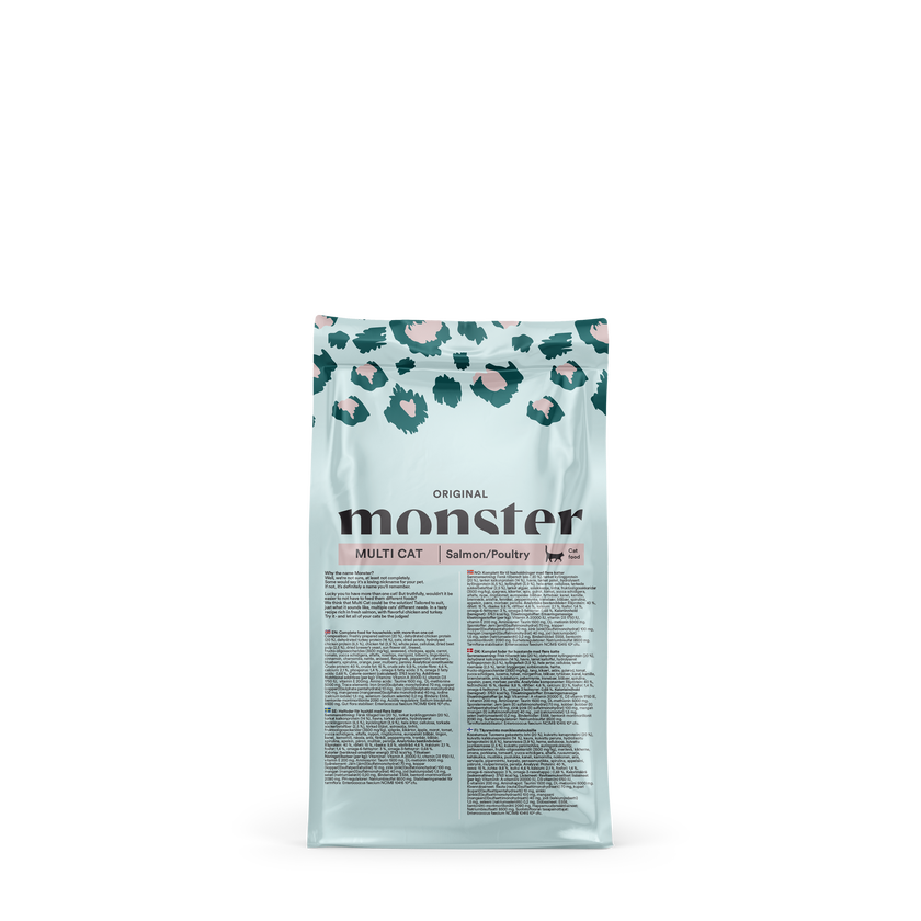 Monster Cat Original Multicat Salmon/Poultry