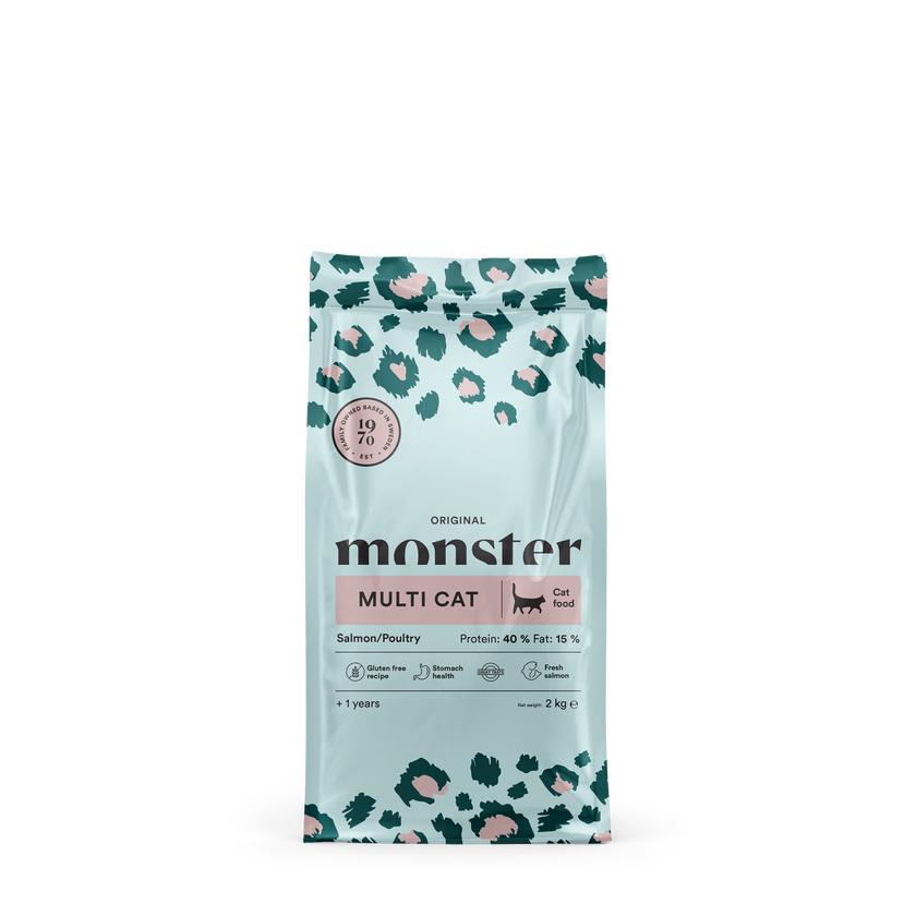 Monster Cat Original Multicat Salmon/Poultry