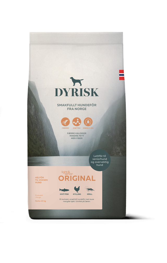 Dyrisk Hundfoder Light & Senior