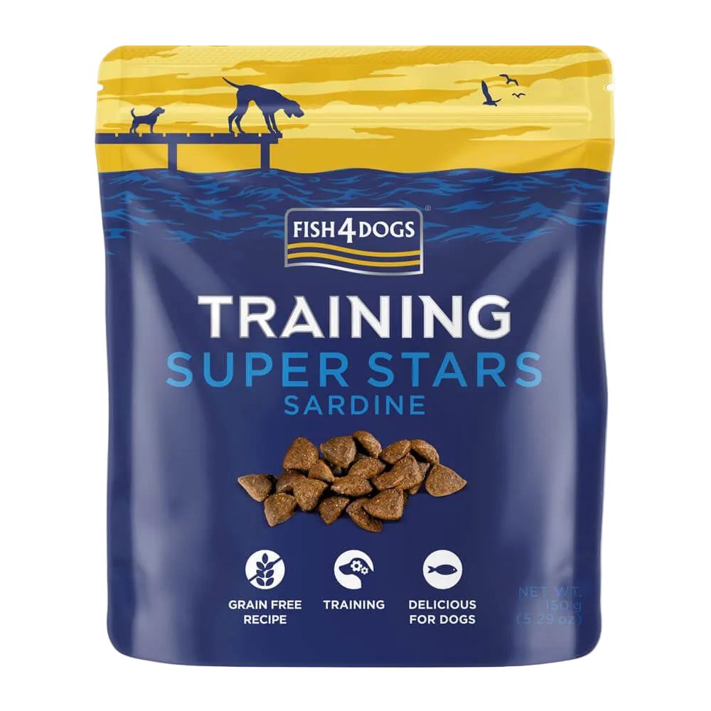 Fish4Dogs Super Stars Sardine Träningsgodis