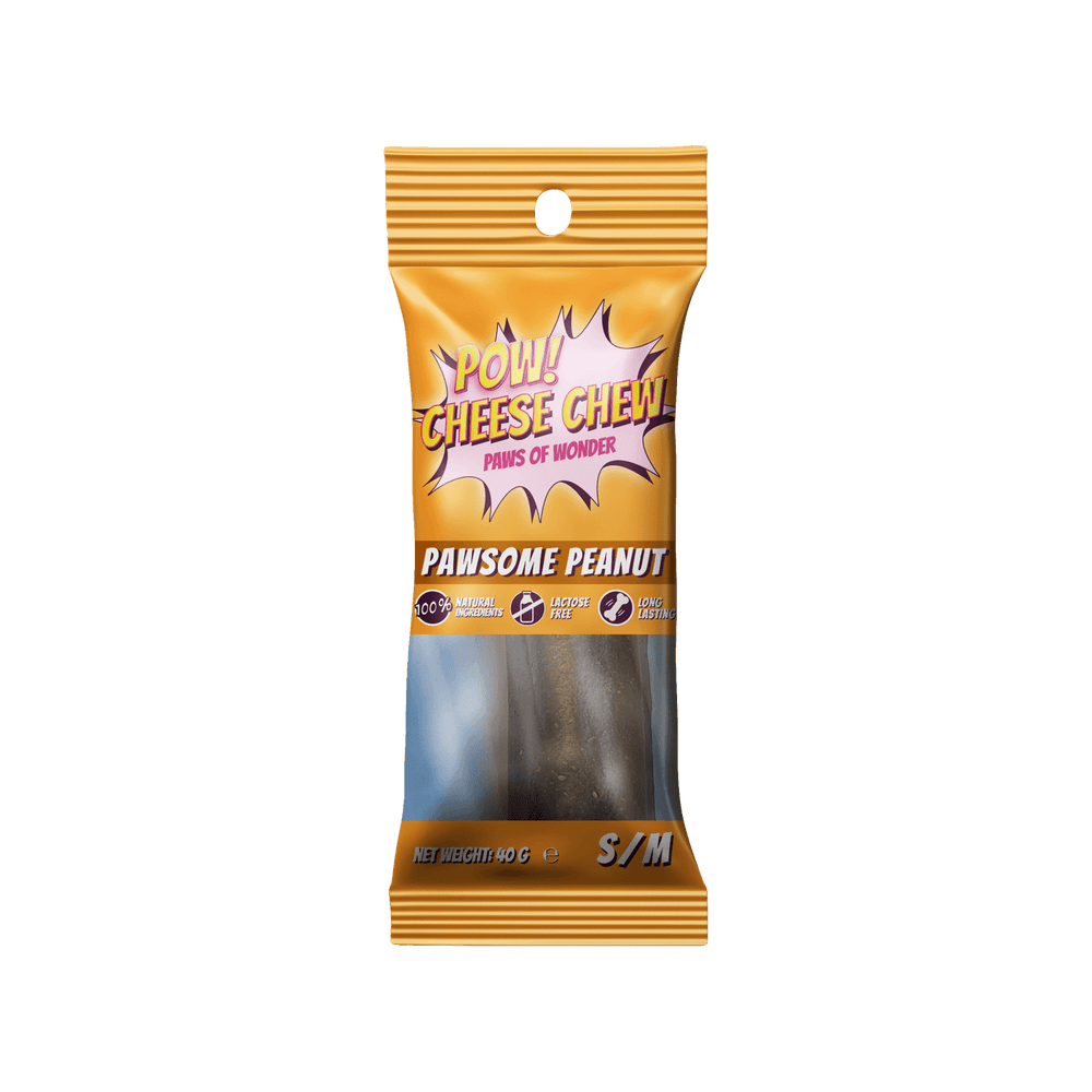 Cheese Chew Peanut S/M (24 Pack)