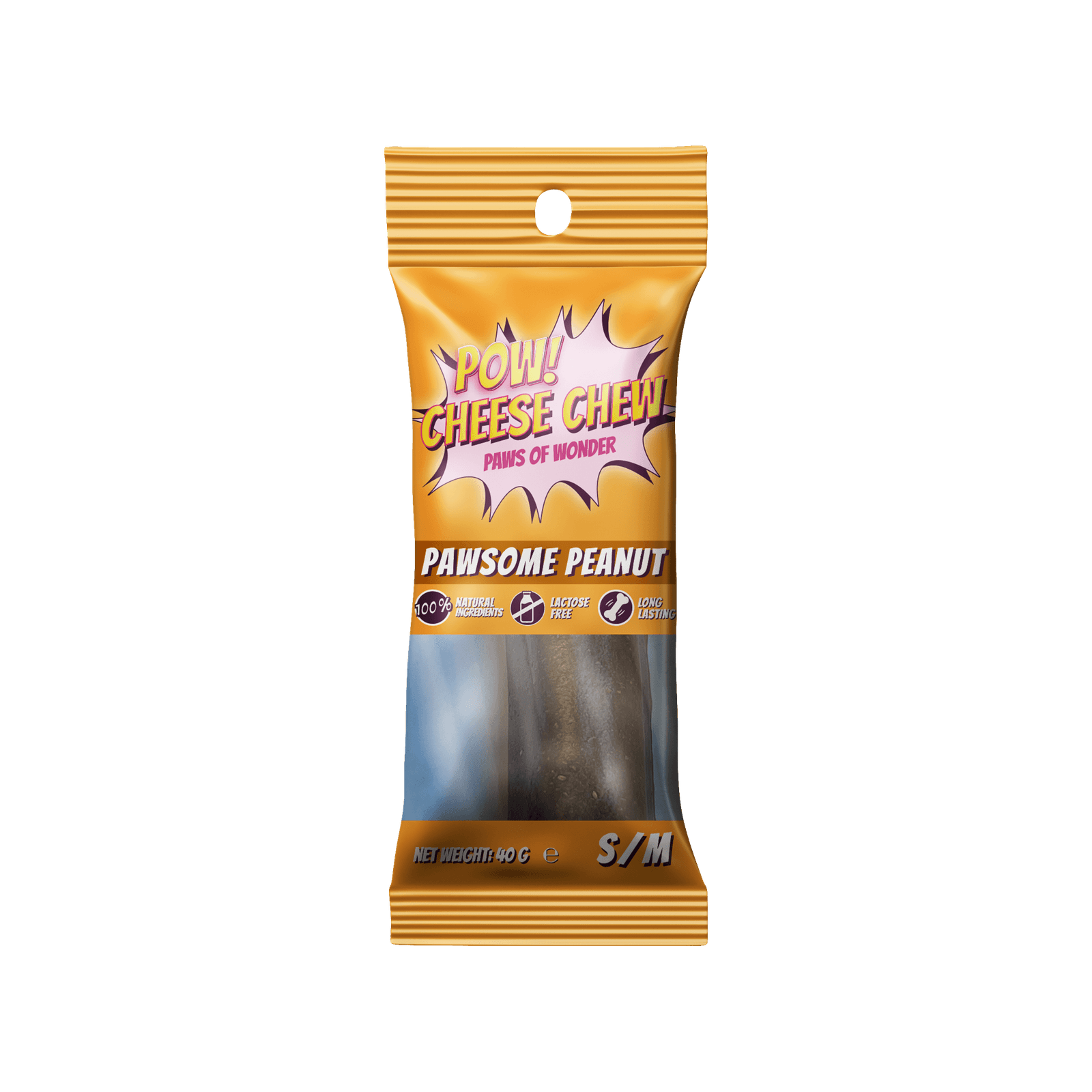 Cheese Chew Peanut S/M (24 Pack)