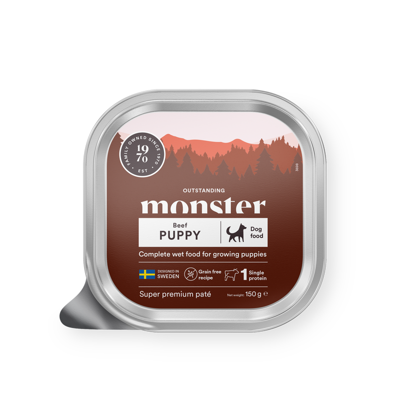 Monster Dog Puppy Beef Paté