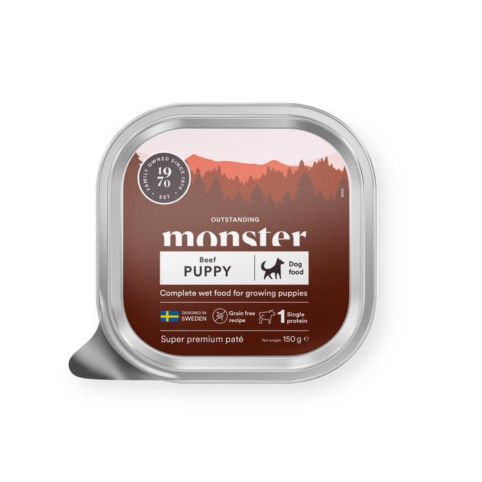 Monster Dog Puppy Beef Paté