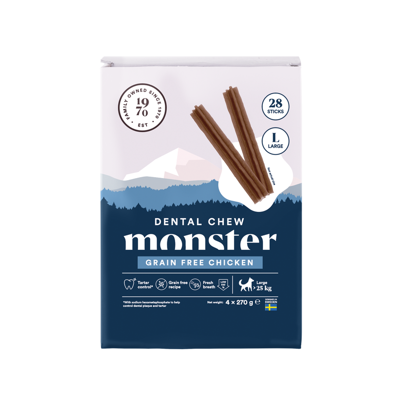 Dental Chew Grain Free Chicken 28 Pack