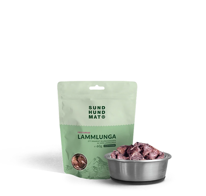 Frystorkad Lammlunga 60g