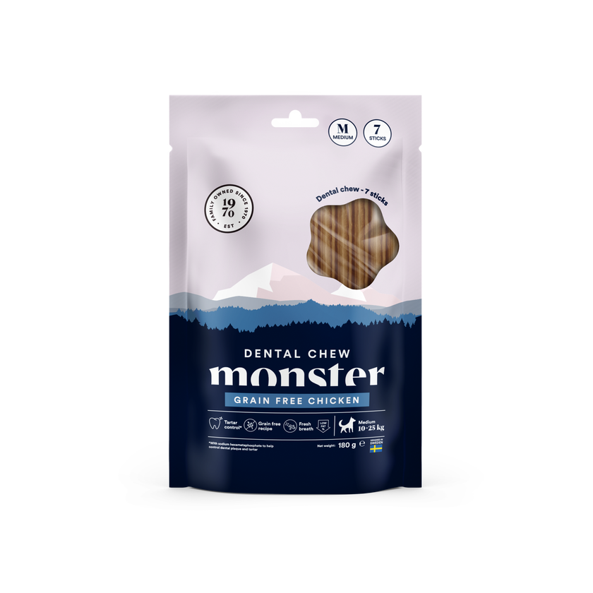 Dental Chew Grain free Chicken 7 Pack