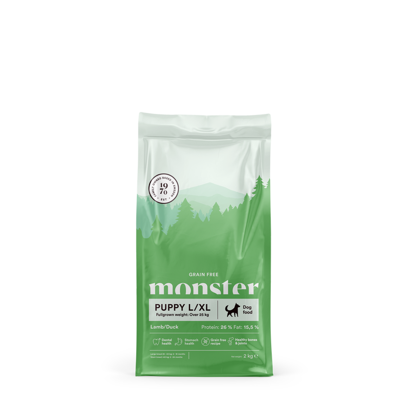 Monster Grain Free Puppy Large Lamb/Duck