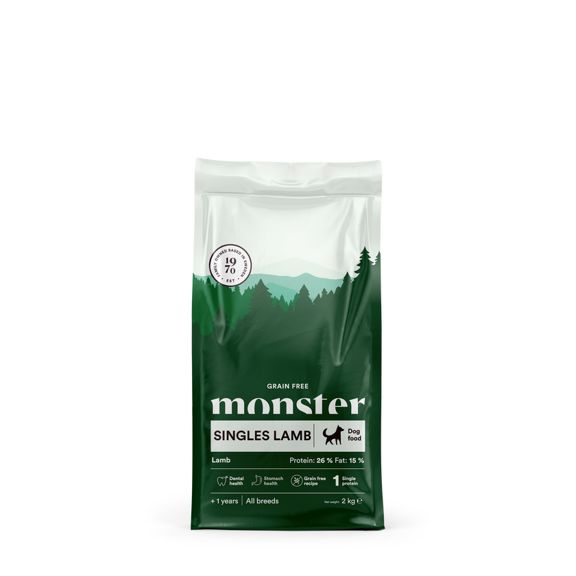 Monster Grain Free Singles Lamb
