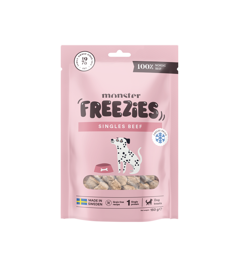 Monster Freeze Dried Treats Singles Beef