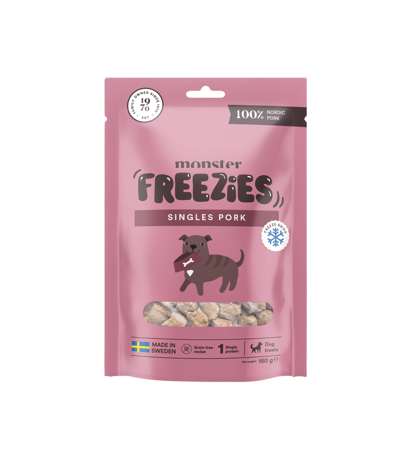 Monster Freeze Dried Treats Singles Pork