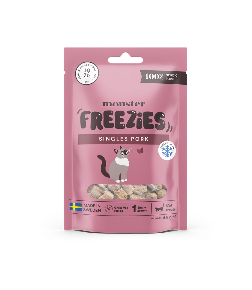 Monster Cat Freeze Dried Treats Singles Pork