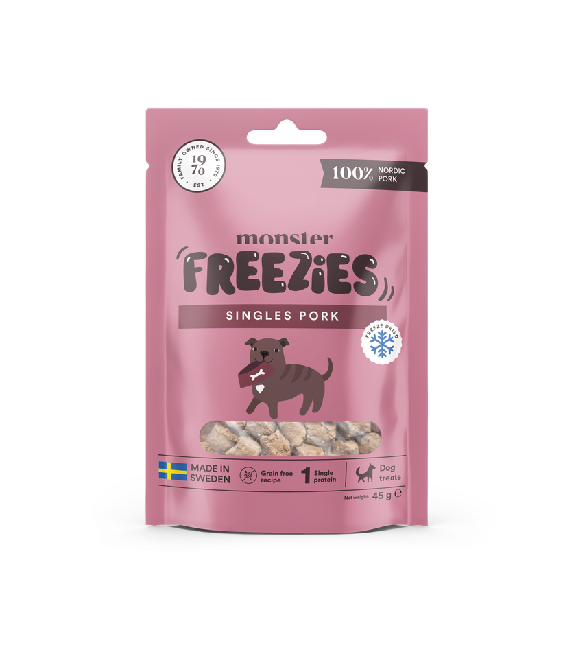 Monster Freeze Dried Treats Singles Pork