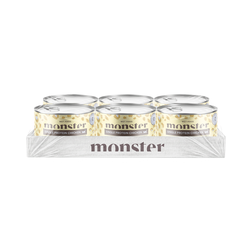 Monster Cat Adult Single Protein Chicken Can 100 g, 200 g