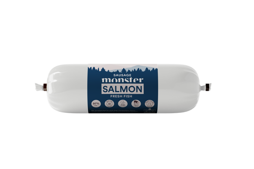 Monster Dog Sausage Salmon