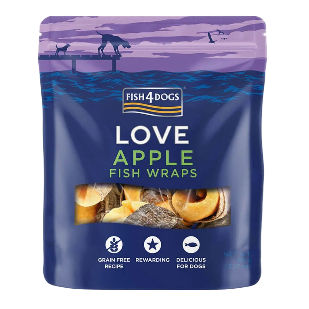 Fish4Dogs Apple Fish Wraps