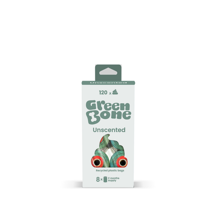 Green Bone Refill Unscented Hundbajspåsar