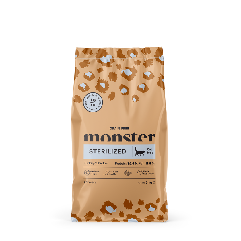 Monster Cat Grain Free Sterilized Turkey/Chicken
