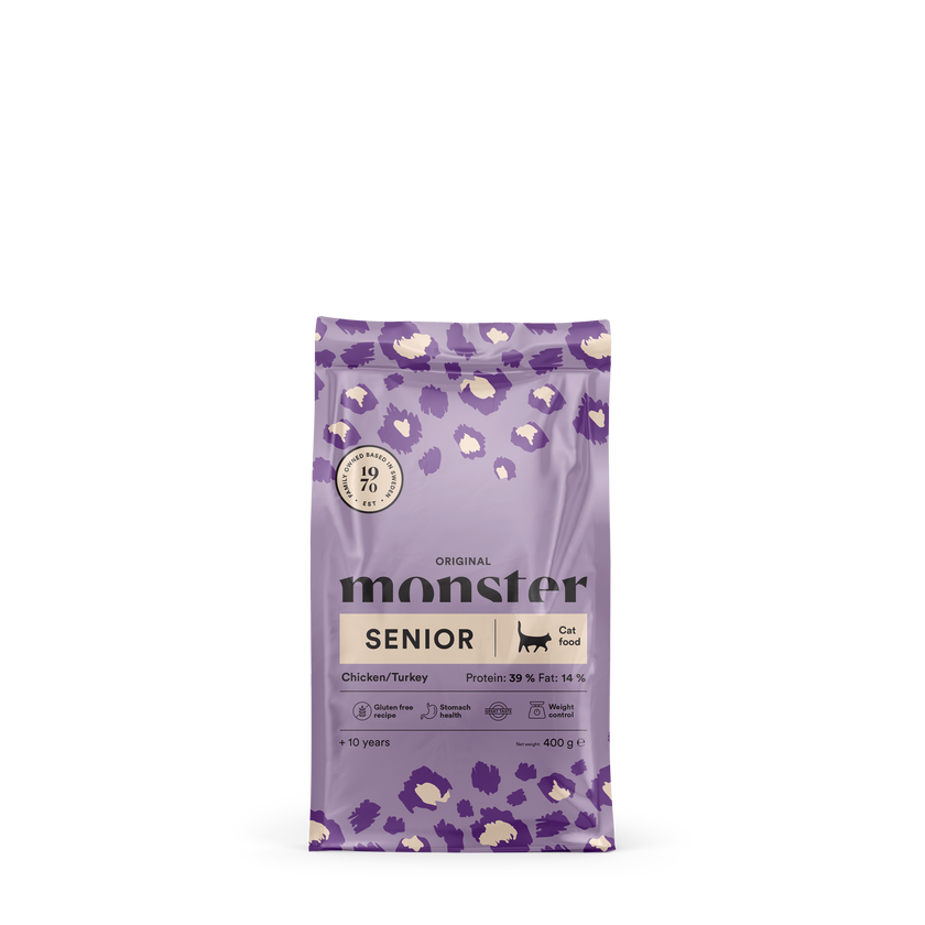 Monster Cat Original Senior Chicken/Turkey
