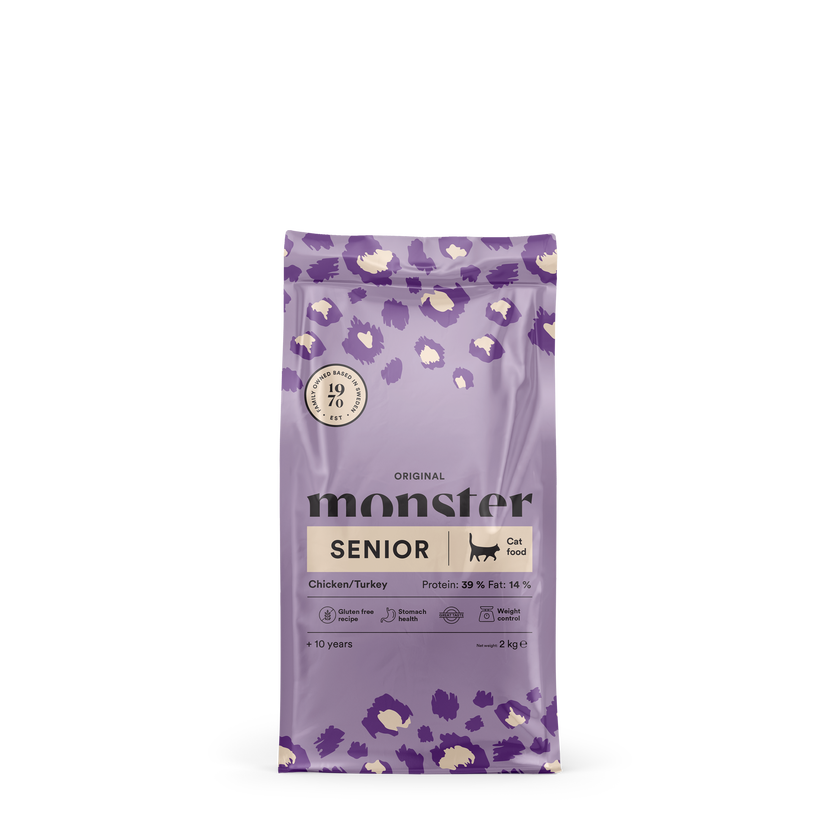 Monster Cat Original Senior Chicken/Turkey