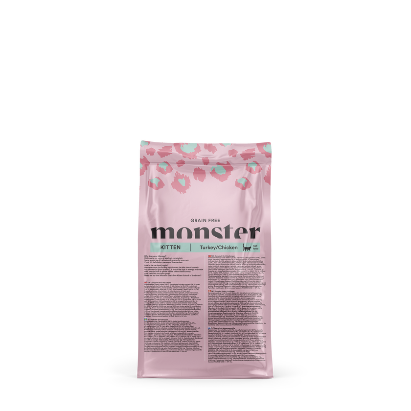Monster Cat Grain Free Kitten Turkey/Chicken 6 kg