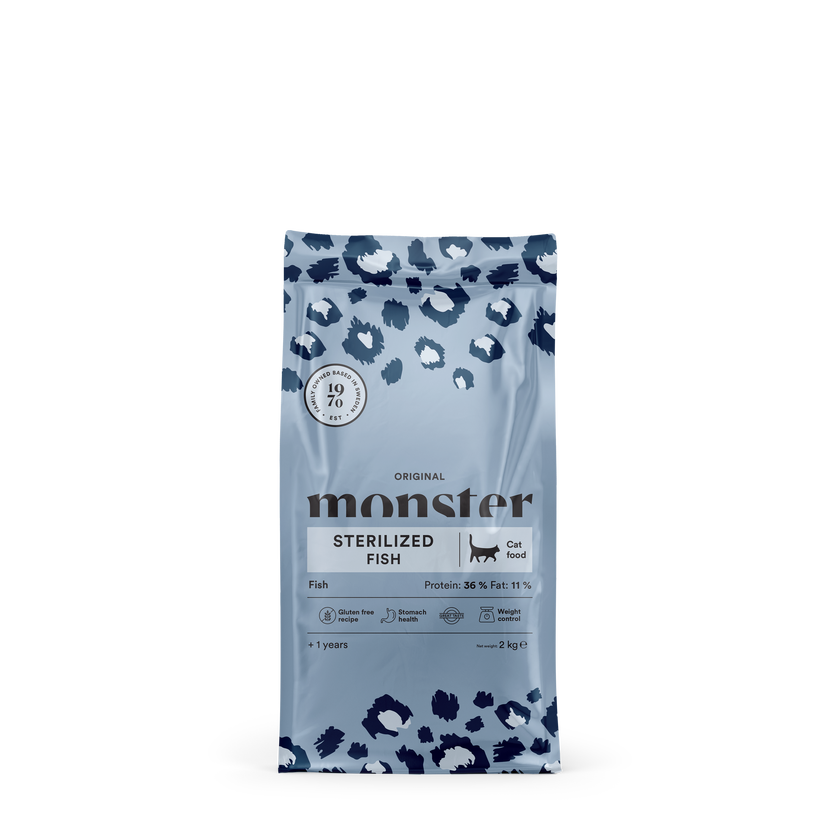 Monster Cat Original Sterilized Fish
