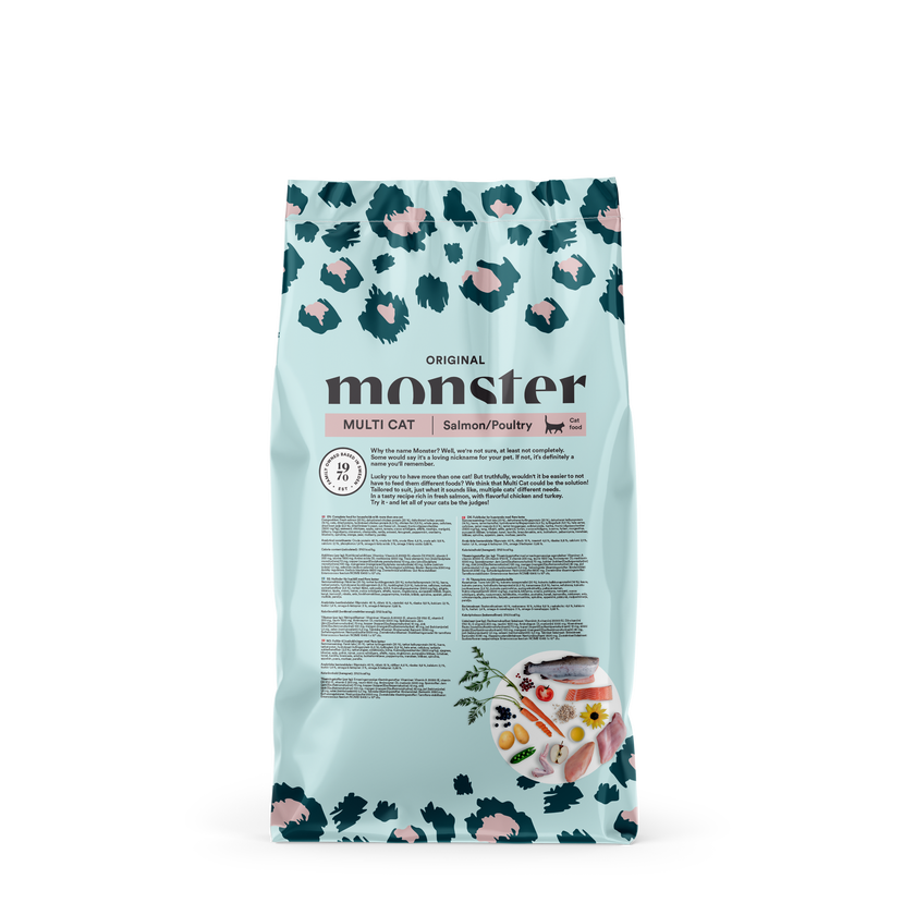 Monster Cat Original Multicat Salmon/Poultry
