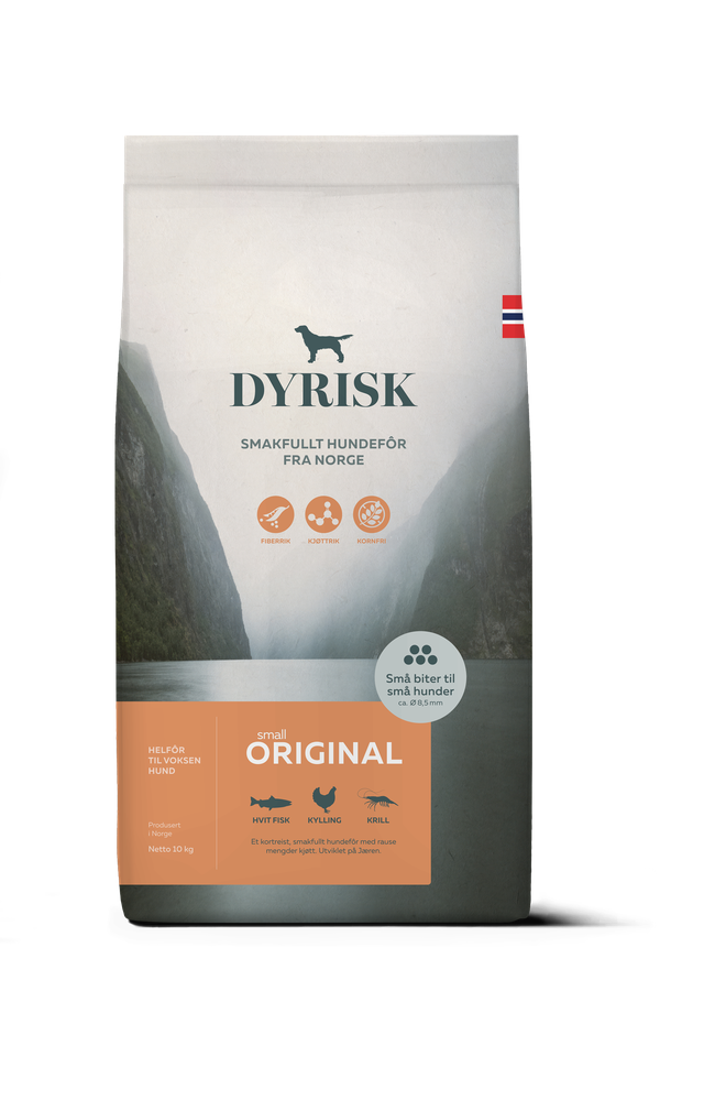 Dyrisk Hundfoder Small Original