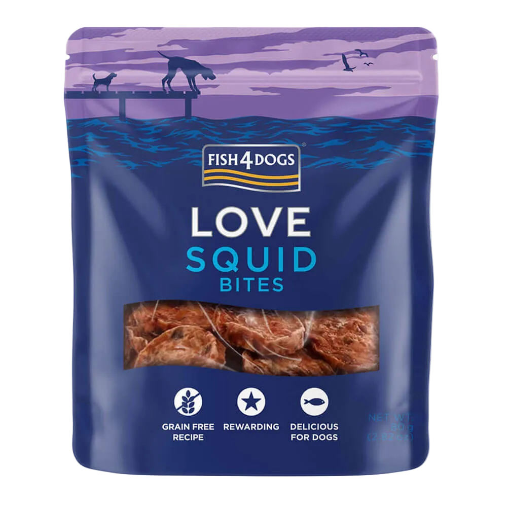 Fish4Dogs Squid Bites